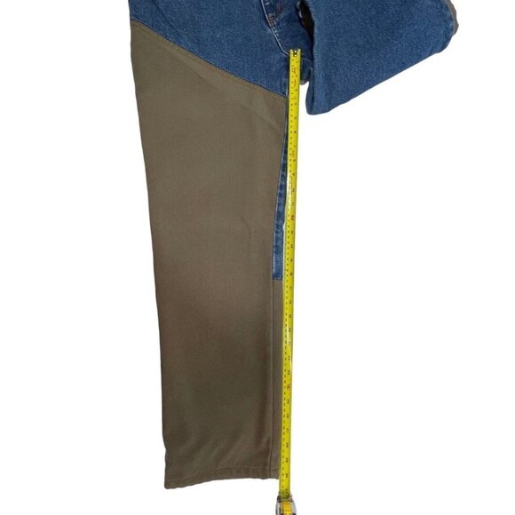 FIELD TESTED GUIDE GEAR Reinforced Field Pants Men's 32x30 Denim Khaki Canvas‎ - Picture 12 of 13